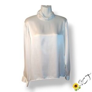 🌻 PROPHECY - Size 8 White Blouse